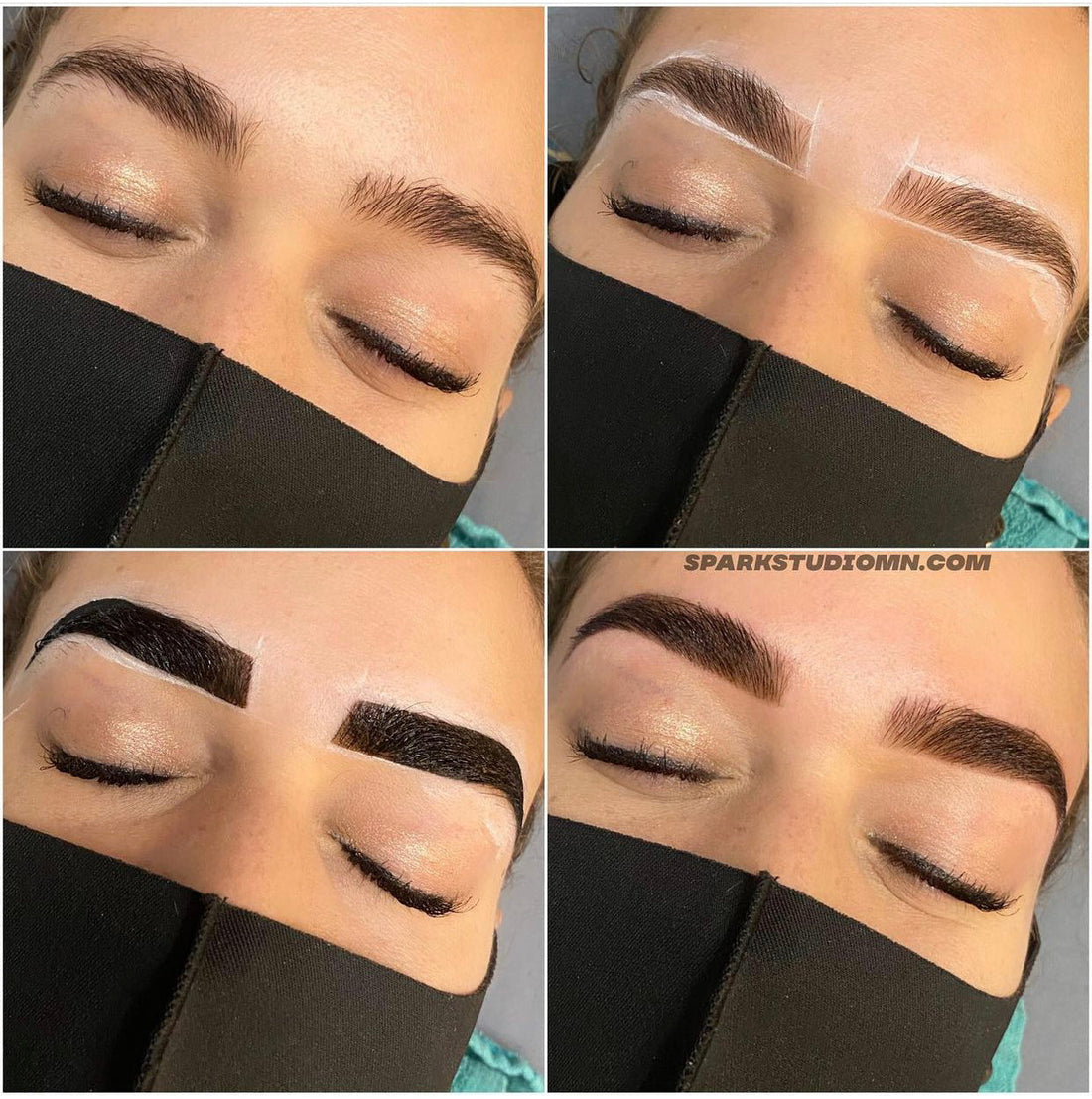 Elleebana Brow Henna Application