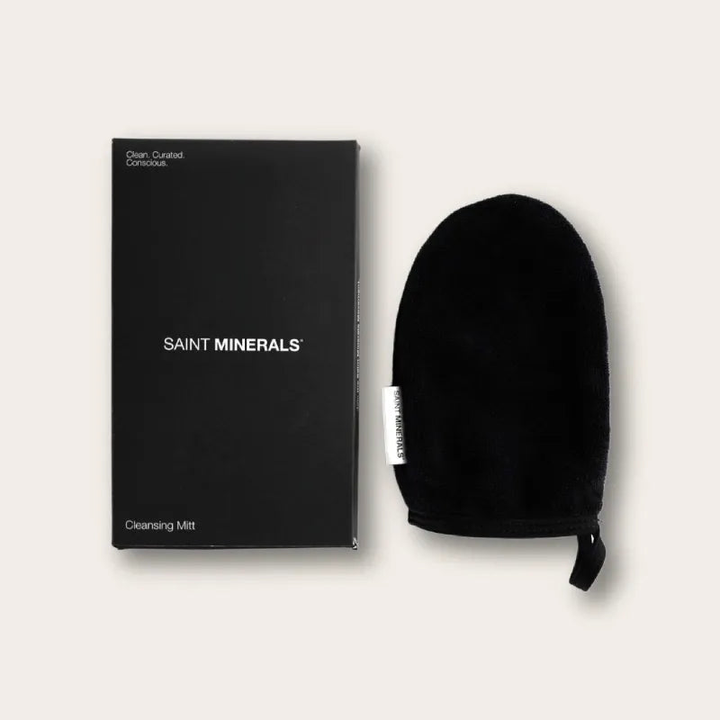 Saint Minerals Cleansing Mitt - Panoply Beauty 